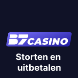 B7 casino Storten en uitbetalen